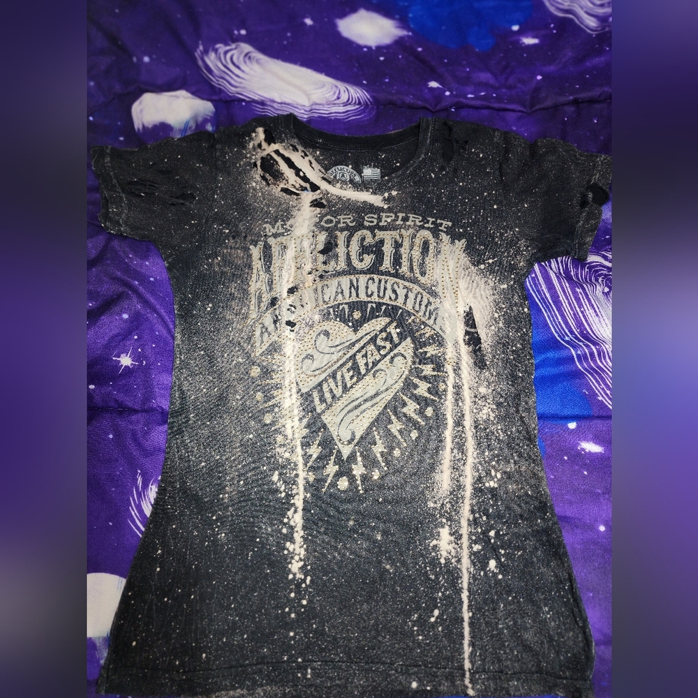 Affliction short sleeved shirt
